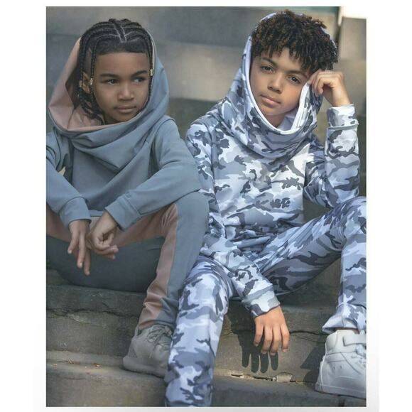 Boys Johnny Banana Giraffe Oversized Hood Hoodie Size 4 - Picture 7 of 7